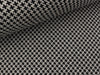Reststück 33cm - Hamburger Liebe Ahoy 3D Navigator Knit mittelgrau meliert-schwarz