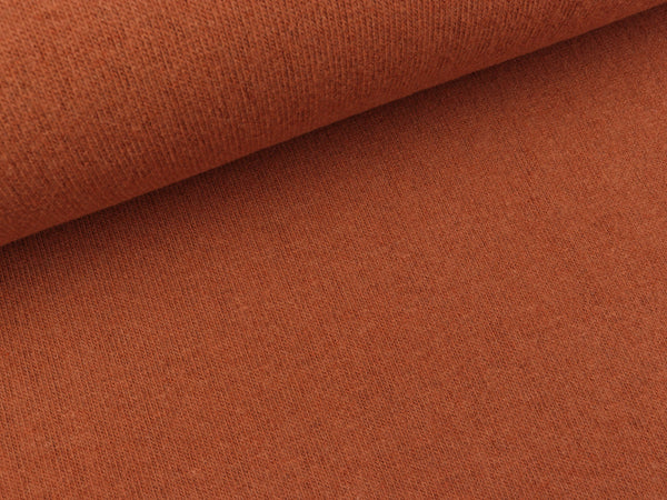Reststück 36cm - Strickstoff Bono terracotta meliert HW21/22