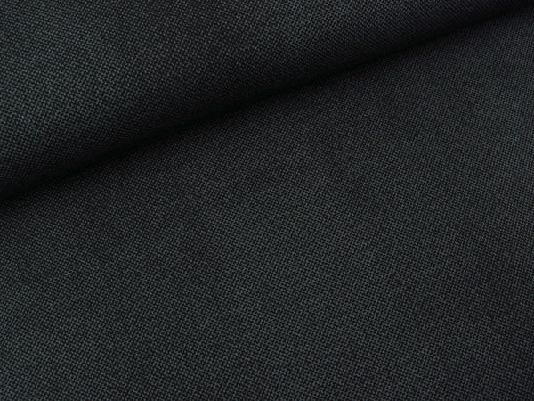 Reststück 24cm - French Terry Licence to Chill Roughe Struktur schwarz-grau by Thorsten Berger