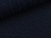 Strickstoff Zopfstrick Carmen dunkelblau uni