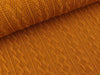 Strickstoff Zopfstrick Carmen ocker uni