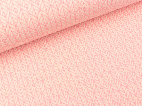 Hamburger Liebe Only You 3D Leafy Canopy Knit rosa scuro-meringa