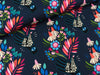 Hamburger Liebe Bio Baumwoll Canvas Only You Love Yourself blue navy-bunt