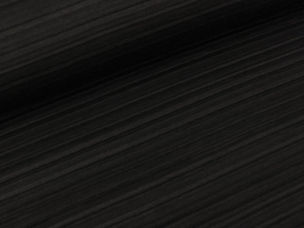 Plissee Stoff schwarz uni