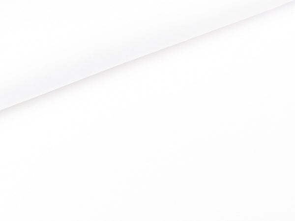 Bambus Jersey weiß uni