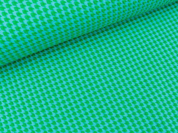 Hamburger Liebe Wonderland 3D Tea Party Knit verde erba-türkis