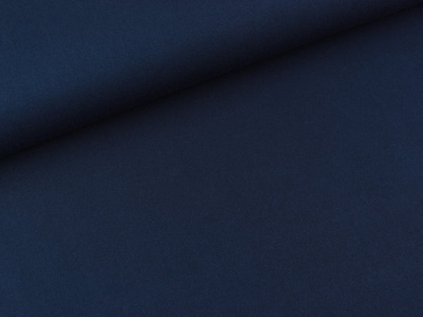 Viskose Stretch navy uni