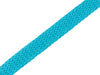 1m Flach- und Hoodiekordel Cord Me Midnight türkis uni 20mm