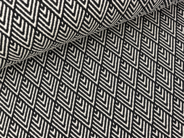 Hamburger Liebe Travel the World 3D Shingle Knit schwarz-meringa