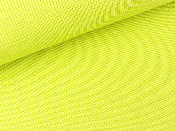 Strickstoff Mini Cable Miami  gerippt lemon uni