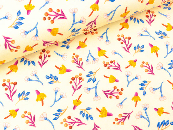 Hamburger Liebe Baumwolljersey Evermore Everything meringa-bunt