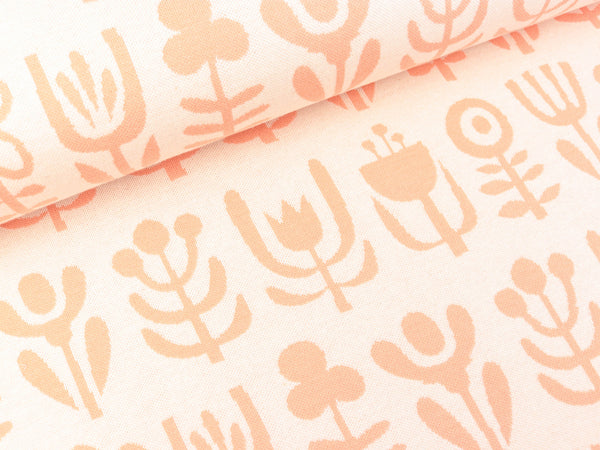 Hamburger Liebe 2 Farb-Jacquardjersey Evermore Diversity nude-meringa