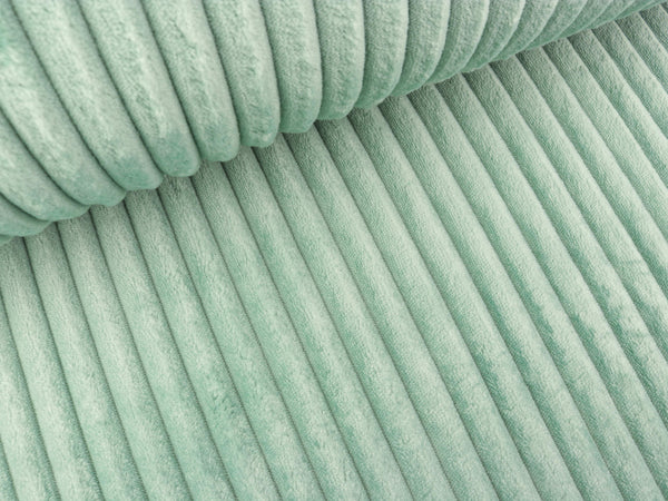 Fluffy Cuddle Blinky Gerippt dark dusty mint uni