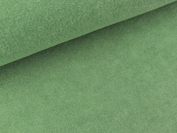 Stretch Sommerfrottee Mabel old green uni