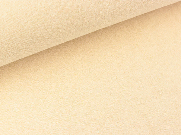 Stretch Sommerfrottee Mabel beige uni