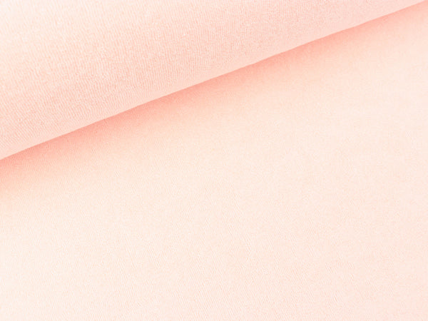 Stretch Sommerfrottee Mabel hellrosa uni