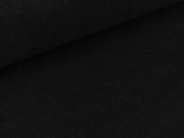 Stretch Sommerfrottee Mabel schwarz uni