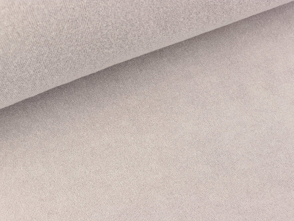 Stretch Sommerfrottee Mabel hellgrau uni
