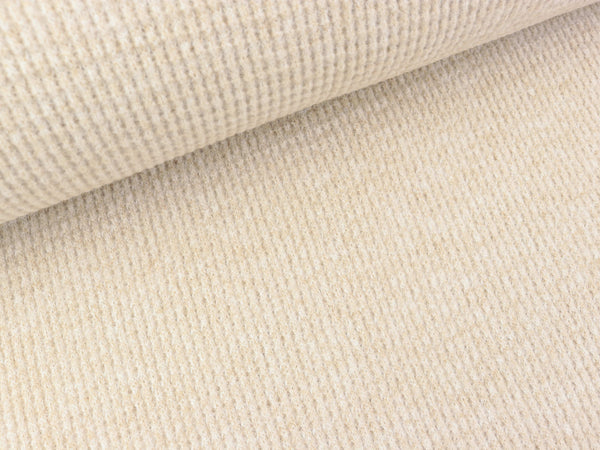 Soft Waffle Waffelpiqué sand meliert