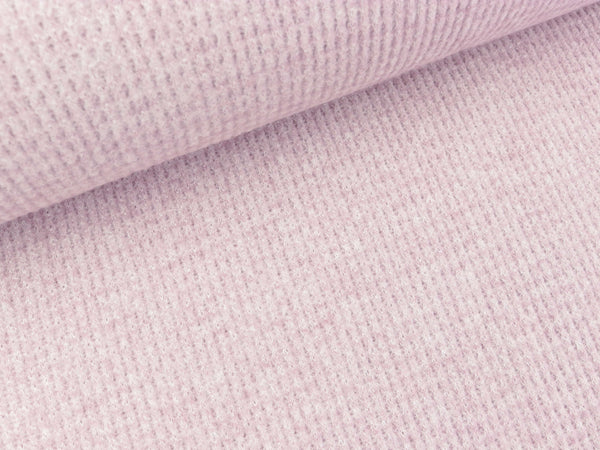 Soft Waffle Waffelpiqué light lilac meliert