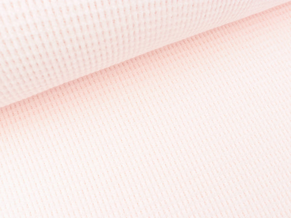 Soft Waffle Waffelpiqué rose meliert