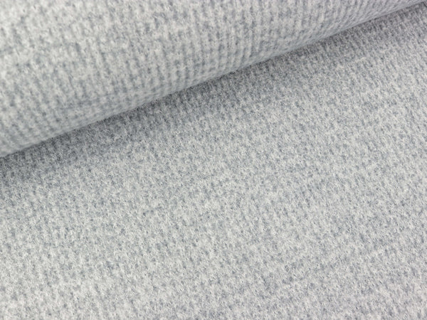 Soft Waffle Waffelpiqué grau meliert
