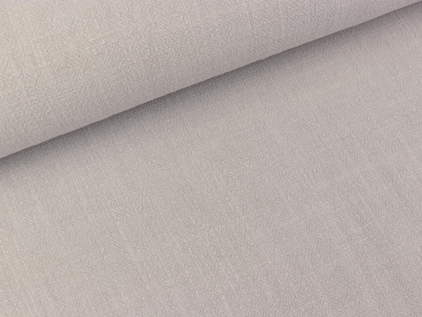 Viskoseleinen Leinenstruktur grey uni