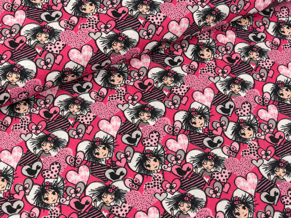 Steinbeck Webware Valerie Papillon auf Pink