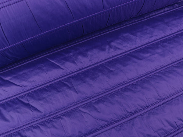 Steppstoff Dyncy Quilt purple uni wattiert