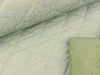 Steppstoff Embossed Quilt Franca light khaki changierend