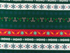 French Terry HeHo HeHo Christmas dunkelblau-bunt mit Wendepailletten Panel 103cm