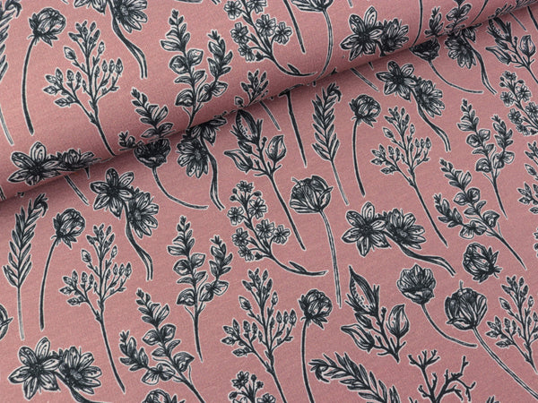 Modalsweat Herbarium Altrosa by Lila-Lotta