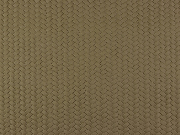 Kunstleder in Flechtoptik Pinto olivgrün uni