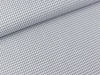 Baumwoll Webware Karo grau-weiß 2mm Karo