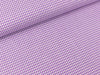 Baumwoll Webware Karo lilac-weiß 2mm Karo