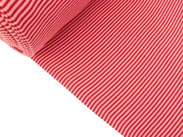 Hamburger Liebe Bio Ringel small Bündchenware flamme-rosa scuro im Schlauch