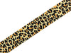 1m Gummiband Leomuster sand-apricot-schwarz- 40mm breit