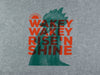 Baumwolljersey Wakey Wakey Rise'n Shine grau meliert-bunt Panel 64cm