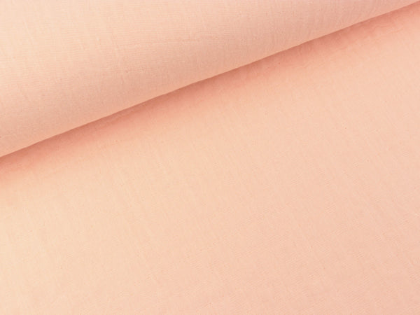 Double Gauze Melisande helles apricot meliert