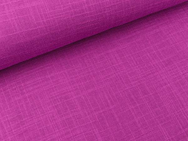 Bambino Double Slub Musselin Double Gauze cyclam uni