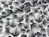 Viskose Webware Chally Leaves sand-weiß-schwarz