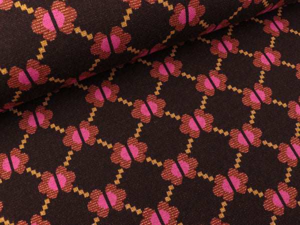 Hamburger Liebe Jacquard BLING BLING Like Me mokka-bunt