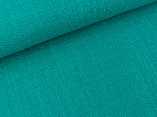 Bambino Double Slub Musselin Double Gauze emerald uni