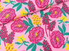 Feine Baumwoll Popeline Fresh Flowers rosa-bunt by Nerida Hansen