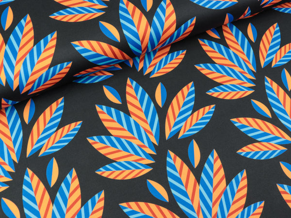 Hamburger Liebe Performance Active Wear Jersey Palms schwarz-bunt