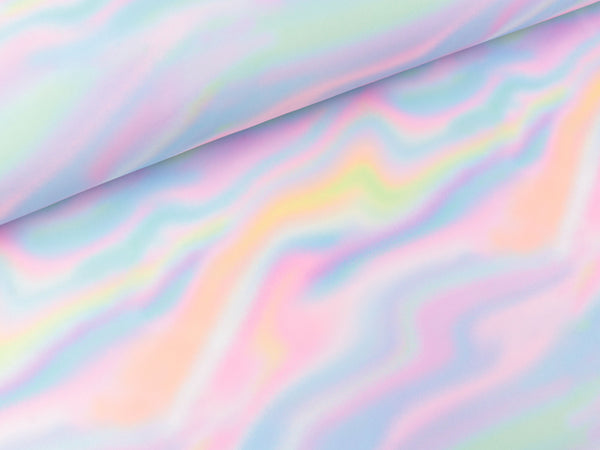 Swim & Sport Jersey Wellen in Regenbogenfarben UPF50