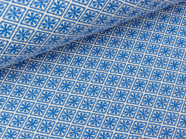 Hamburger Liebe AL LAGO 3D Rhomb Knit bluette-meringa