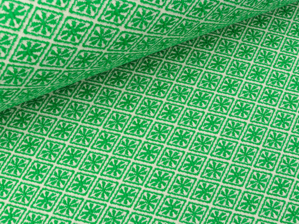 Hamburger Liebe AL LAGO 3D Rhomb Knit verde erba-meringa