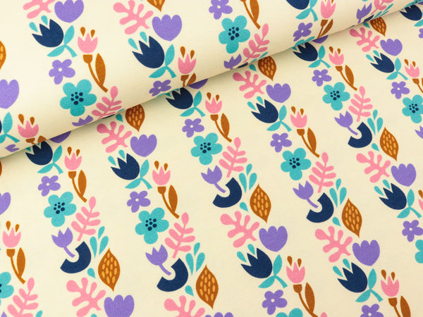 Hamburger Liebe Baumwolljersey AL LAGO Felice meringa-bunt