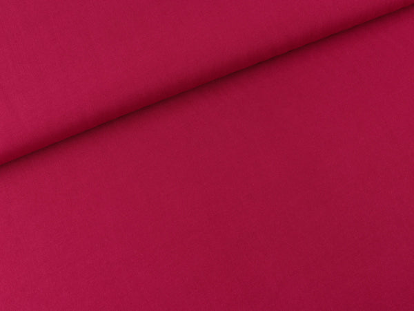 Viskosestoff himbeere uni